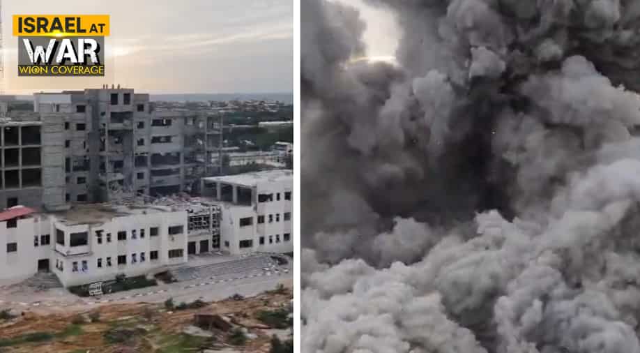 WATCH | Israel 'attacks' Gaza's Al-Israa University, sparks concerns as war with Hamas rages on