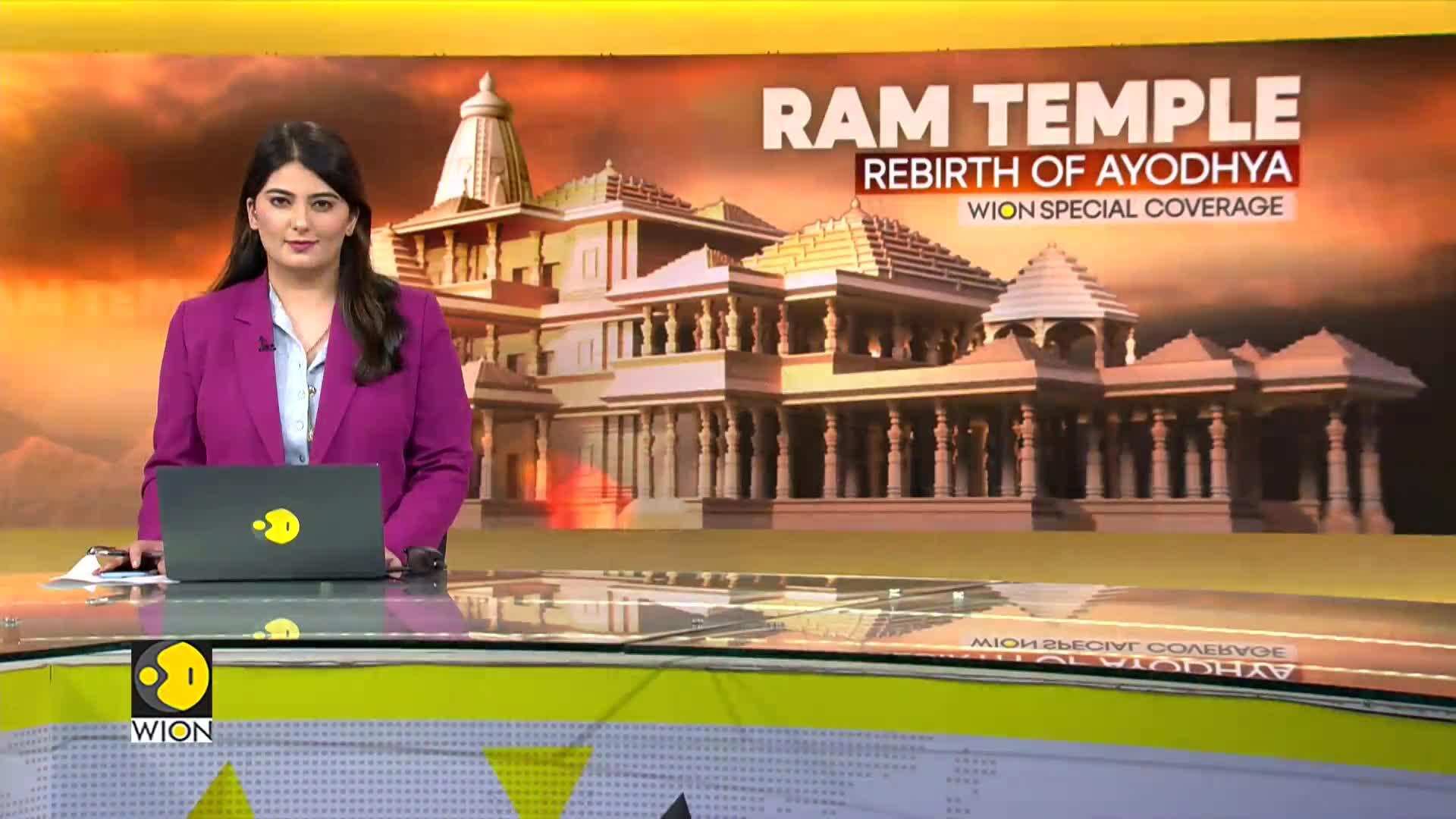 Preparations in full swing for Ram Mandir consecration ceremony in ...