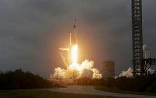 Turkey’s first astronaut launched on flight to International Space Station