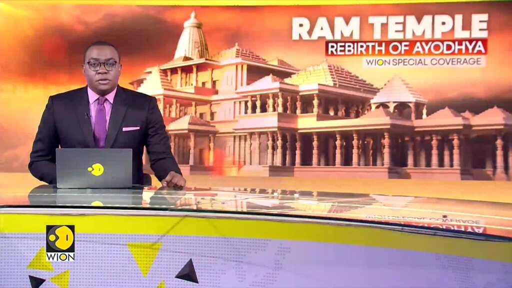 Ram Mandir Consecration: Lights & laser show in India's temple town