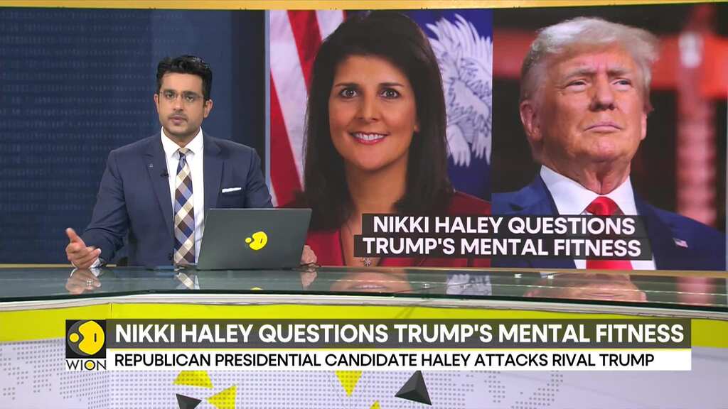 US: Nikki Haley questions Donald Trump's mental fitness