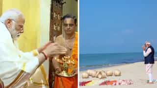PM Modi visits Ram Setu's origin point, offers prayers at Rameshwaram temple ahead of Ram Temple inauguration
