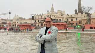 Former Rajya Sabha MP Dr Subhash Chandra expresses joy over Ram temple construction