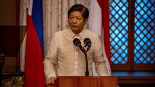 Philippines President Marcos under fire for taking presidential helicopter to Coldplay concert