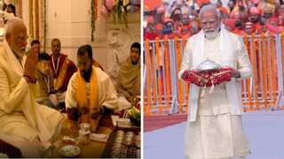 Ayodhya Ram Mandir consecration: PM Modi remembers 'kar sevaks', declares Jan 22 'birth of new era'