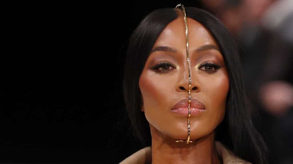Naomi Campbell turns showstopper for Balmain's menswear collection, see her futuristic look