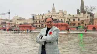 Essel Group chairman Subhash Chandra launches PINEWZ news app on occasion of Ram Mandir consecration