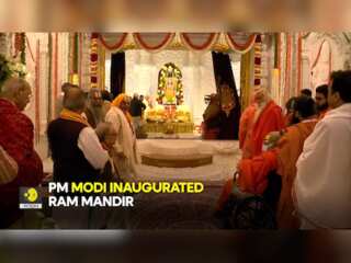 Ram Mandir Ayodhya: Moment Ram Lalla's face unveiled