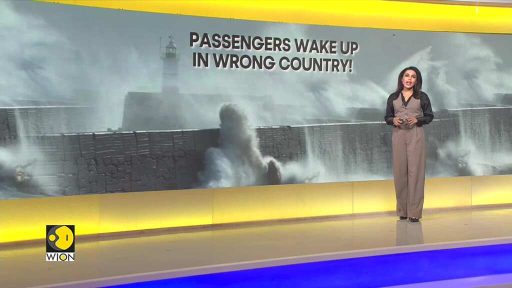 Passengers wake up in the ‘wrong’ country as Storm Isha plays havoc