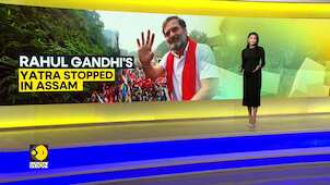 India: Congress workers clash with Assam police as INC denied entry in Guwahati