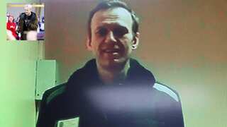 Putin's new torture trick? Jailed Alexei Navalny claims he is made to hear pro-Putin song every day