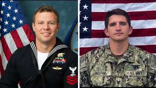 US Navy identifies two SEALs lost at sea during raid on ship allegedly carrying Iranian weapons