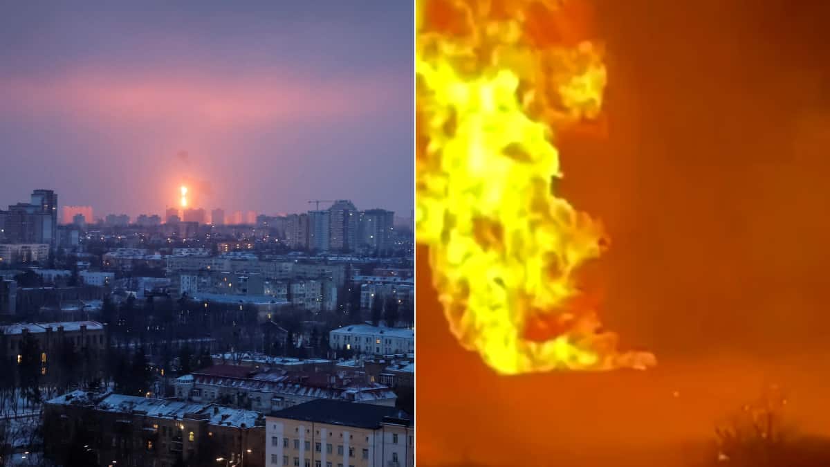 Ukraine officials blame Russian missile strike for damage to gas pipeline in Kharkiv Ukraine officials blame Russian missile strike for damage to gas pipeline in Kharkiv