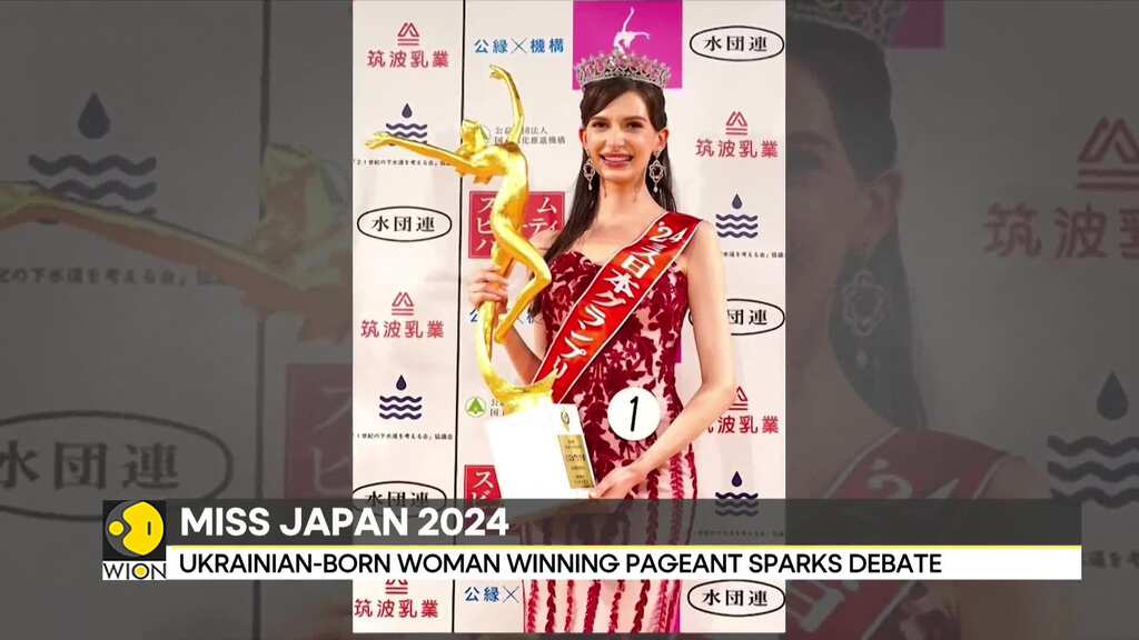 Ukrainian-born model crowned Miss Japan 2024 sparks national identity debate