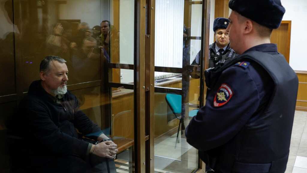 Russia jails ultra-nationalist Putin critic Igor Girkin for four years over 'extremism' charges