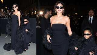 Kylie Jenner and daughter Stormi slay in black ensembles at Paris Fashion Week