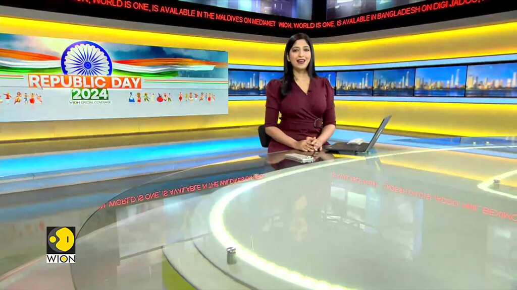 75th Republic Day India: Indian Air Force's Tejas formation, 4 fighter jets soar throught the air