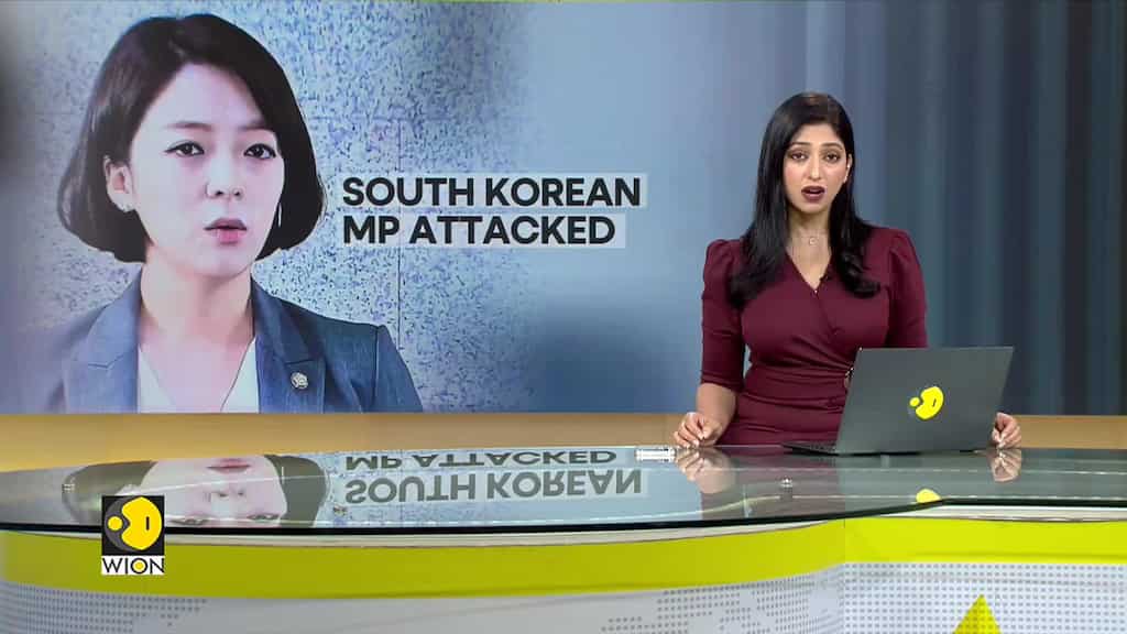 South Korea lawmaker attacked; stuck on head, wounded