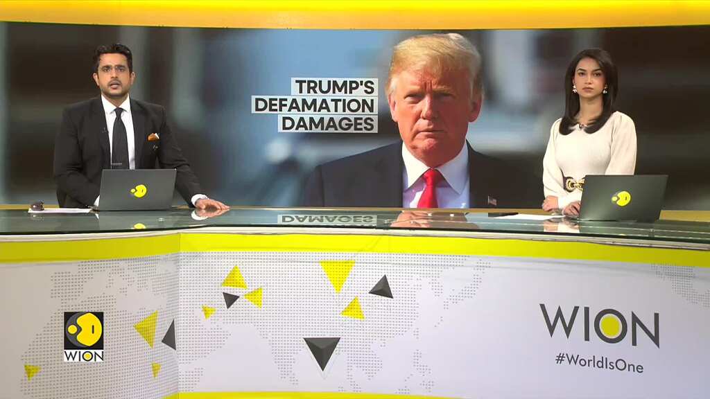 US: Donald Trump testifies in E Jean Carroll defamation court case