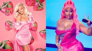 Nicki Minaj unveils Pink Friday press-on nails; Cardi B launches new strawberry whipshots