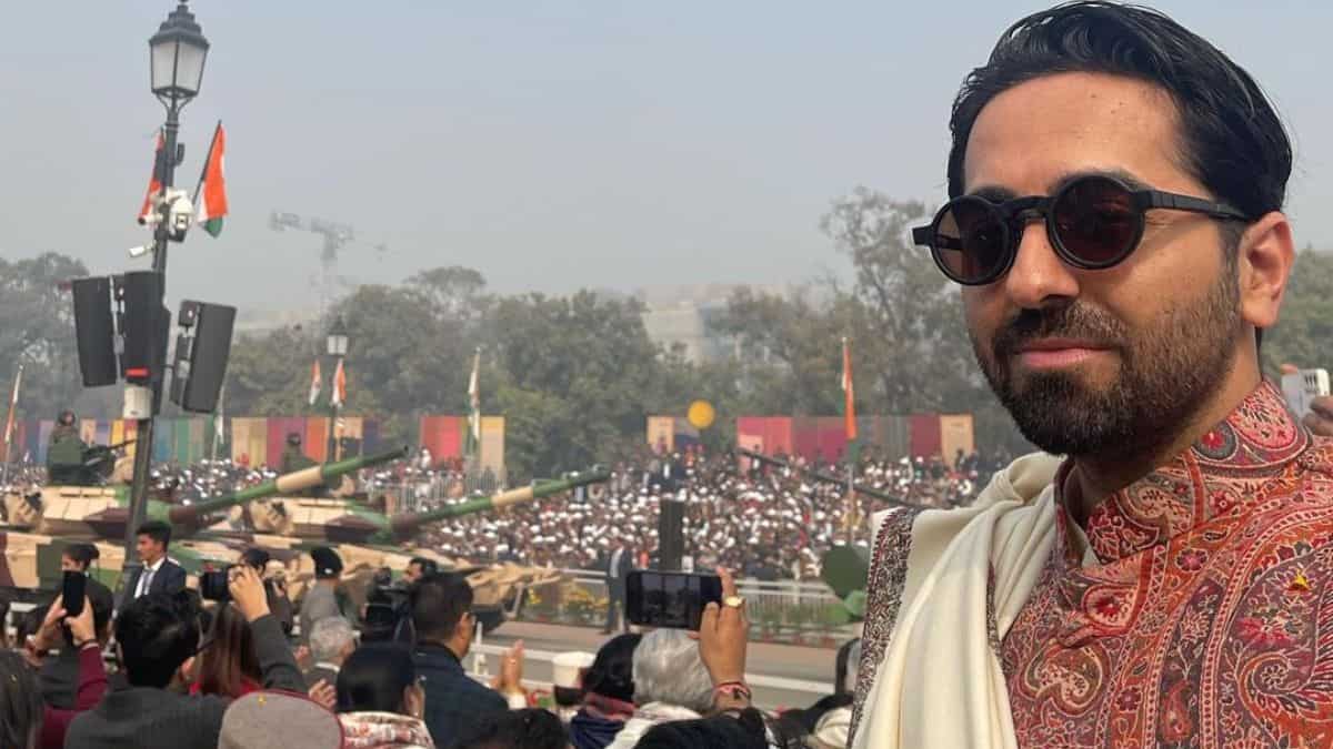Ayushmann Khurrana shares photos as he witnesses historic 75th Republic Day parade Ayushmann Khurrana shares photos as he witnesses historic 75th Republic Day parade