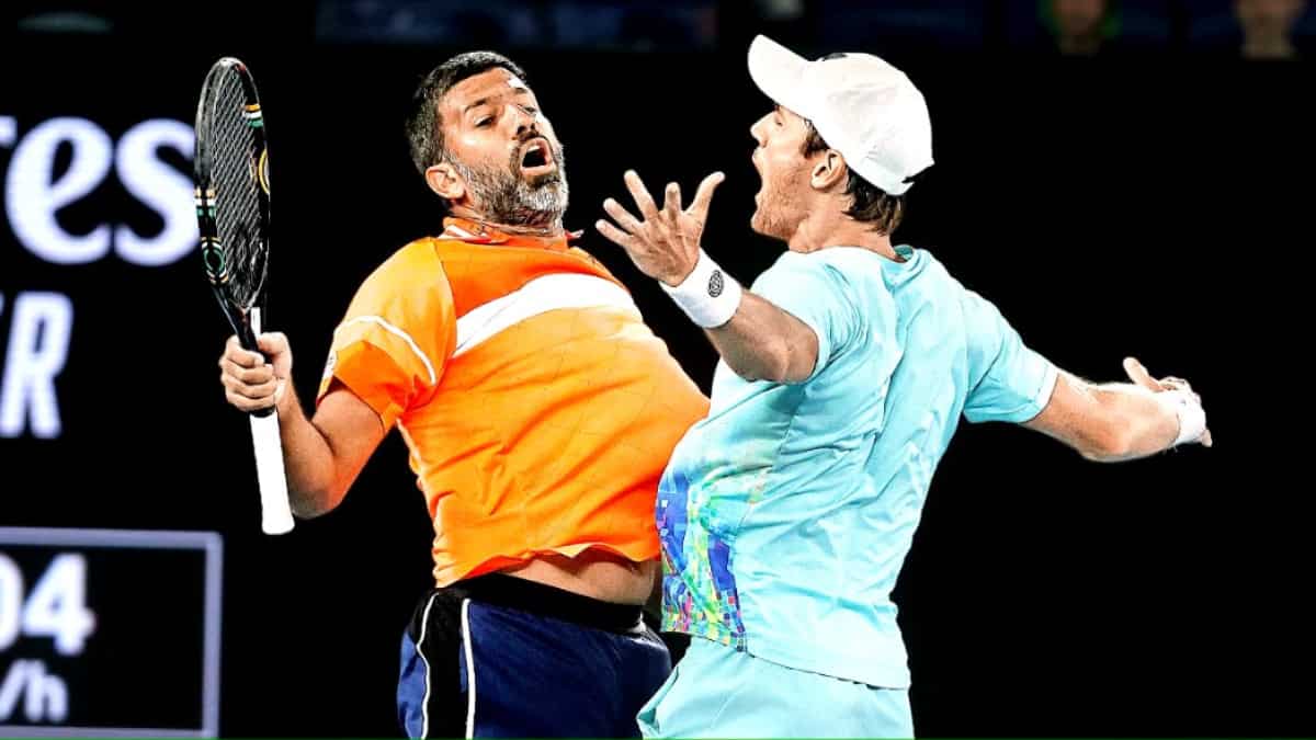 Australian Open: Rohan Bopanna-Matthew Ebden celebrate after conquering first Grand Slam doubles title - WATCH Australian Open: Rohan Bopanna-Matthew Ebden celebrate after conquering first Grand Slam doubles title - WATCH