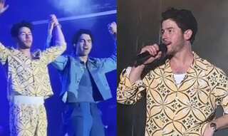 Nick Jonas gets energetic welcome at Lollapalooza India as crowd shouts 'jiju-jiju' | Watch