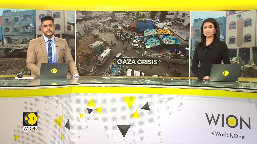 Israel-Hamas war: Gazans dig mass graves inside hospital ground as they turn into graveyard