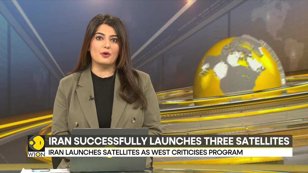 Iran successfully launches satellites as West criticises space project