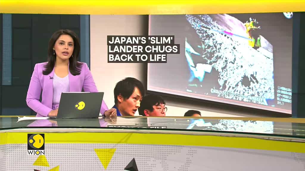 Japan's moon lander 'SLIM' comes back to life and resumes mission