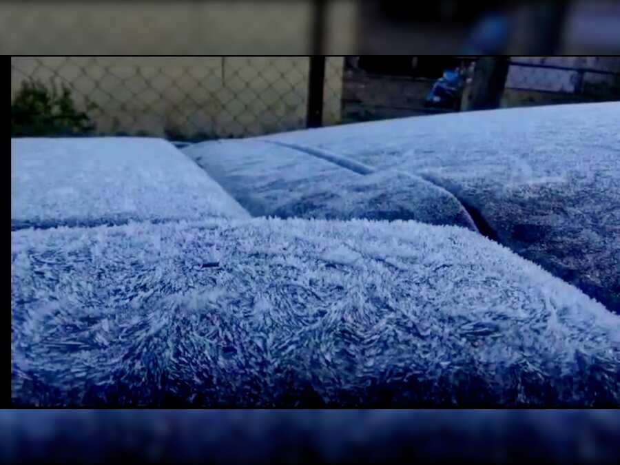 Watch | Mini-Kashmir in Tamil Nadu: Mercury dips below 1C as frost covers areas in Ooty
