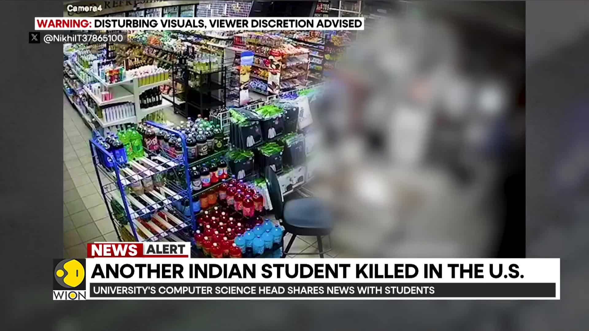 BREAKING: Another Indian student Neel Acharya confirmed dead was