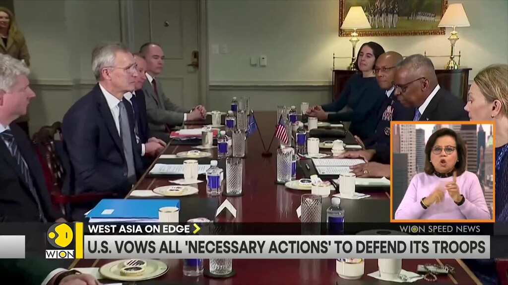 West Asia on edge: US vows all 'necessary actions' to defend its troops | WION Speed News
