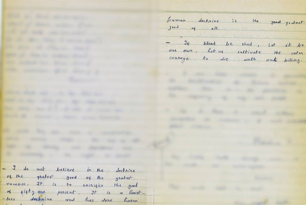 Have a look at PM Modi’s personal diary featuring Mahatma Gandhi’s quotes