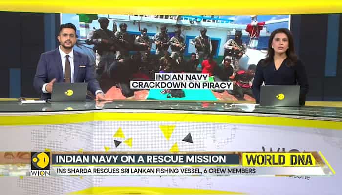 Indian Navy mission: INS Sharda rescues Sri Lankan vessel, INS Sumitra on anti-piracy deployment