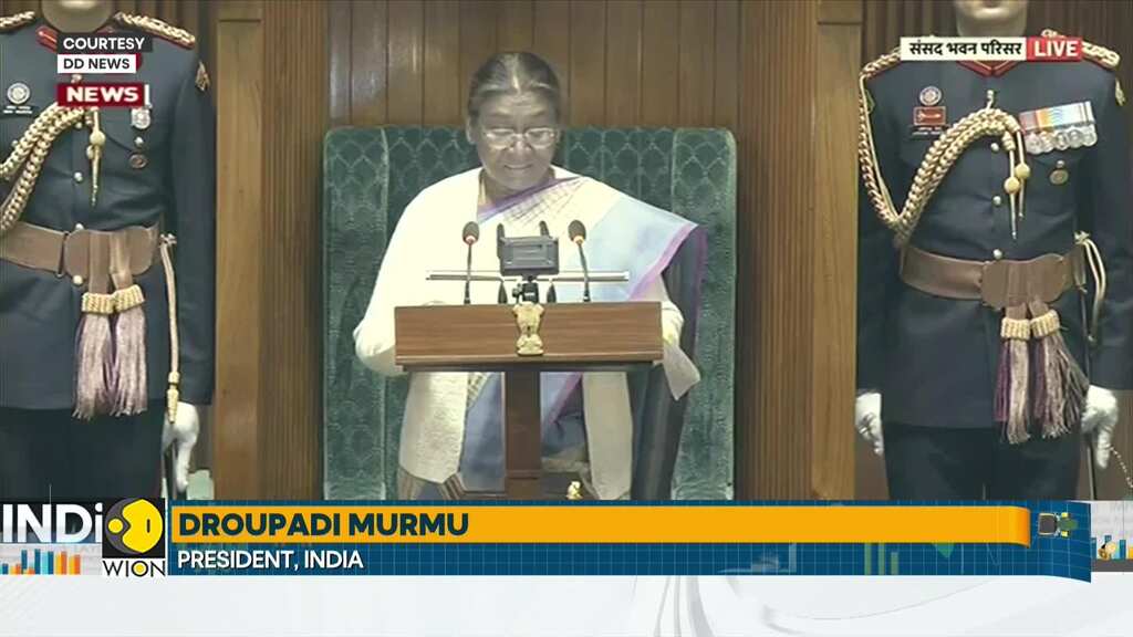 India Budget 2024: President Murmu praises defence production crossing Rs 1 lakh-crore mark