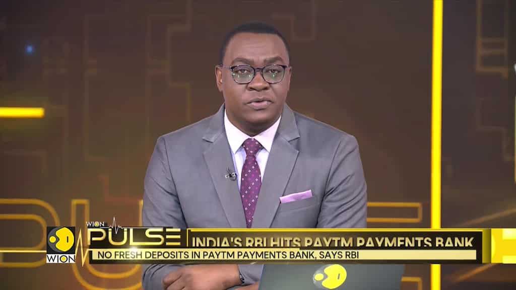 India RBI hits Paytm payments bank