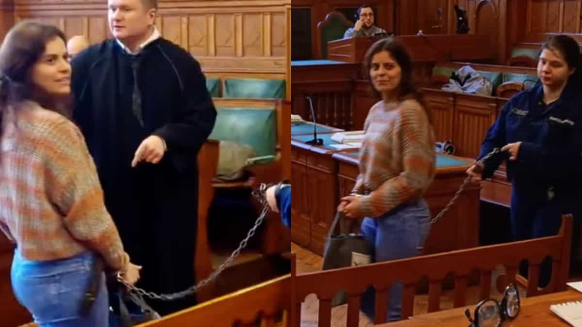 Meloni rings Orban over shackled Italian woman prisoner in Hungarian court Meloni rings Orban over shackled Italian woman prisoner in Hungarian court