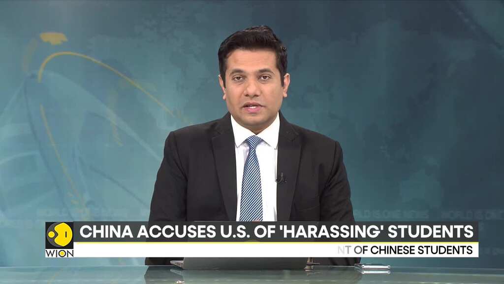 China to US: Stop targeting our students