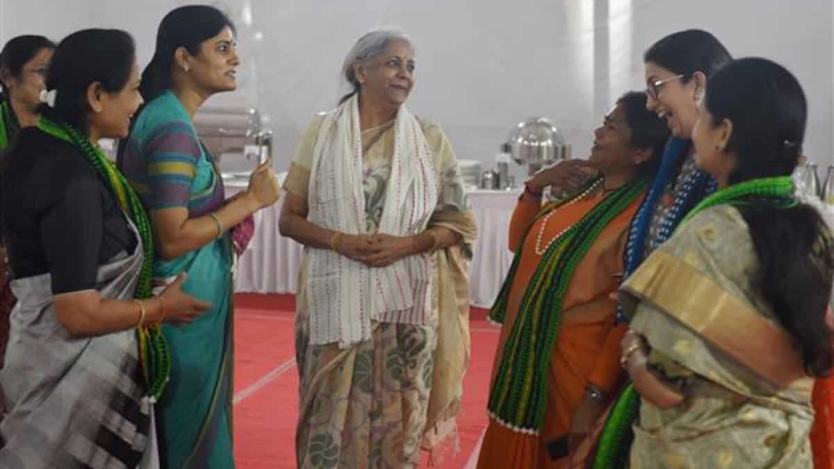 Budget 2024: Finance Minister Sitharaman sets target to create more women millionaires - Vimarsana News