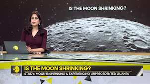 Gravitas | New Study reveals why the Moon is shrinking