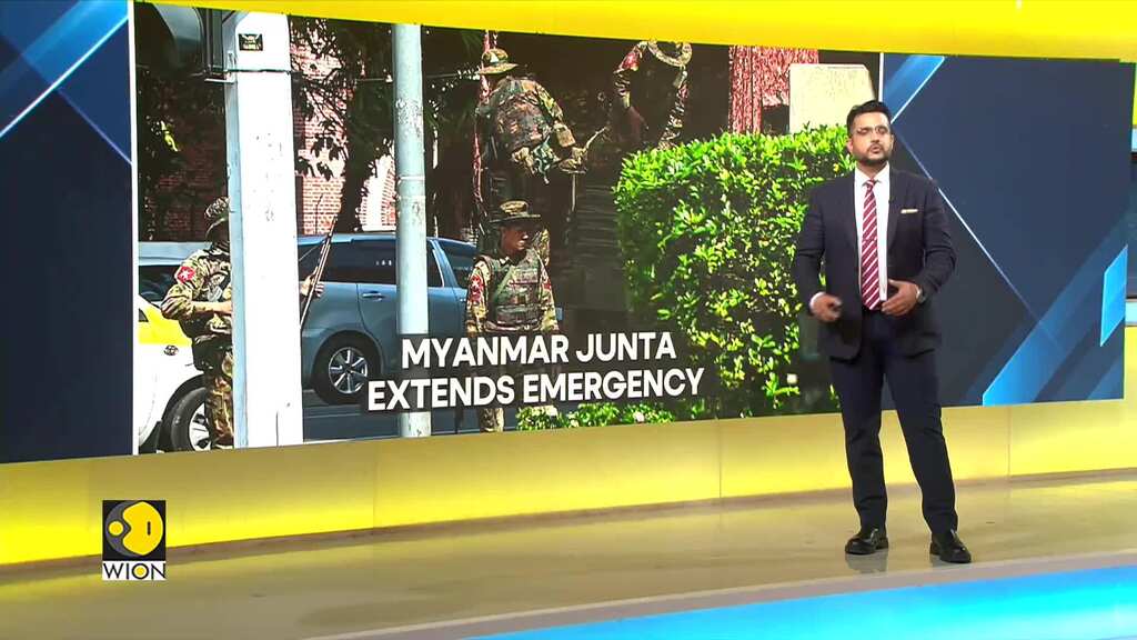 Myanmar junta extends state of emergency rule on eve of coup anniversary