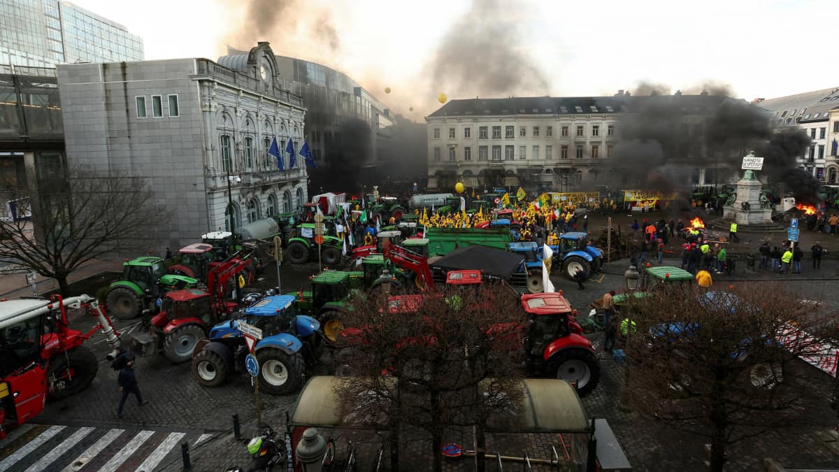 What happened in Belgian capital?