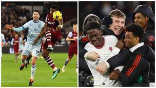 PL: Kobbie Mainoo stars in dramatic Man United win at Wolves, West Ham fight back to draw with Bournemouth