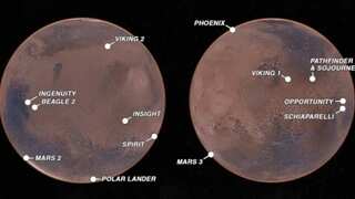 Humans have already dumped 7 tonnes of junk on Mars, map reveals