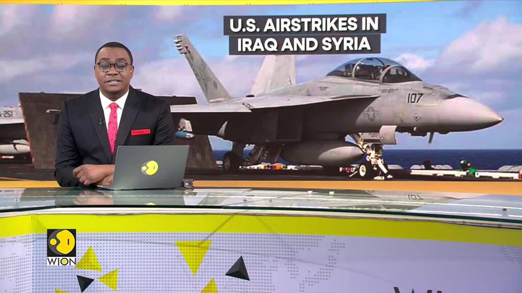 US strikes Iran-backed targets in Iraq and Syria