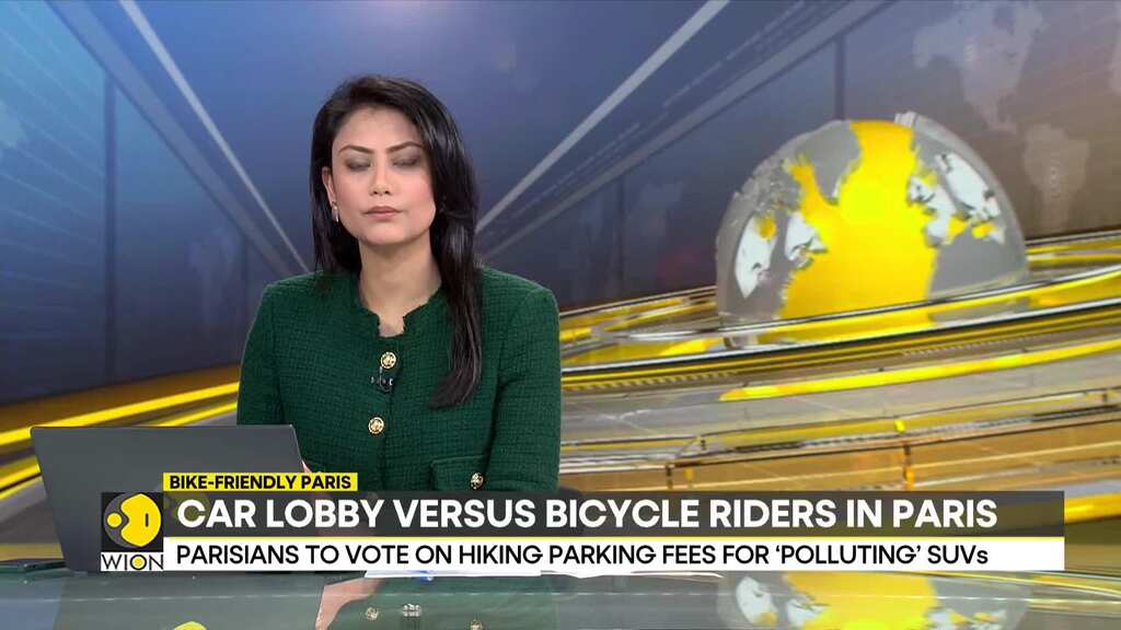 Paris votes in referendum on raising parking fees for SUVs