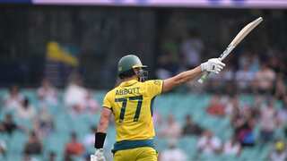 AUS v WI, SCG ODI: Sean Abbott strikes gold as Australia win match, series