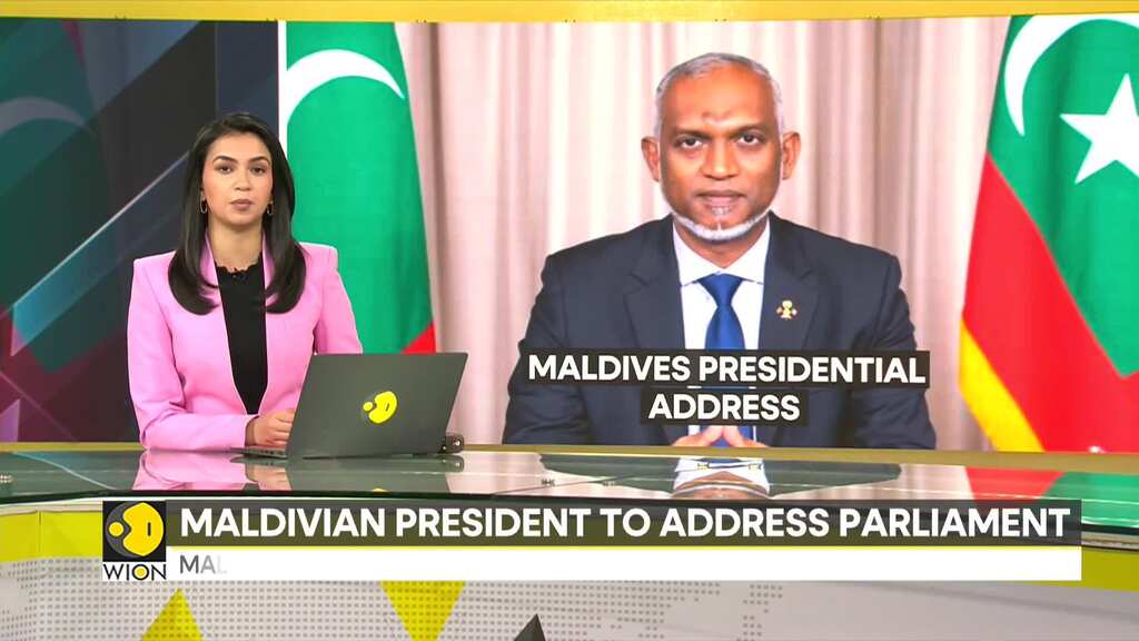 Maldives President Muizzu's address ahead of Parliamentary polls