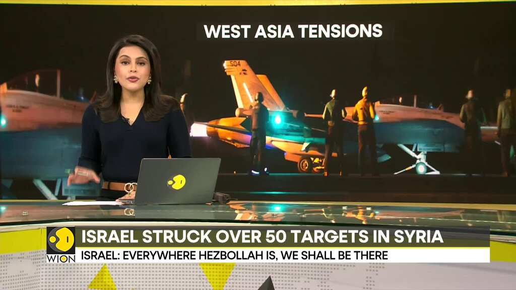 Over 50 Hezbollah targets hit in Syria since Oct 7, says Israel